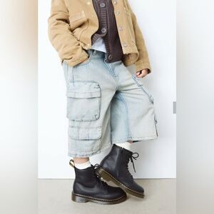 Dr. Martens Junior 1460 Softy T Leather Lace Up Boots